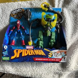 Marvel Spider-Man vs Ock-Bot Bend and Flex Set